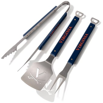Fanpoint Virginia Cavaliers 3-Piece BBQ Set