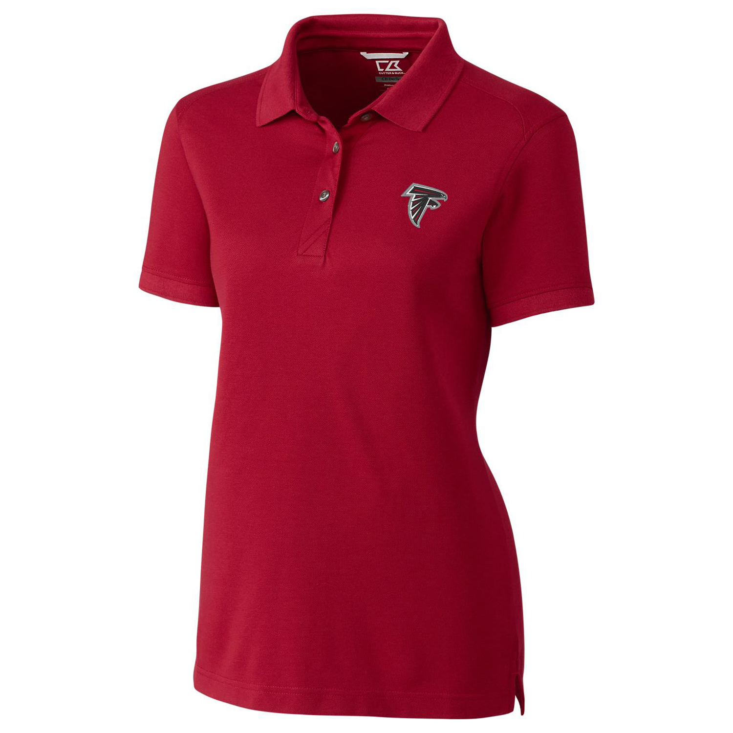 Women's Cutter & Buck Red Atlanta Falcons Advantage Polo