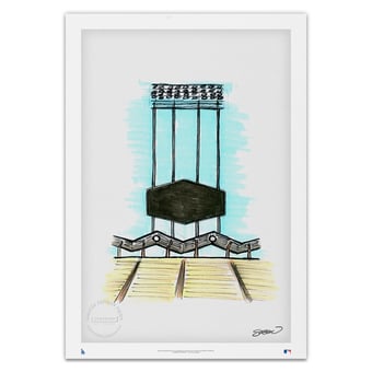 Los Angeles Dodgers 14'' x 20'' Dodger Stadium Limited Edition Fine Art Print