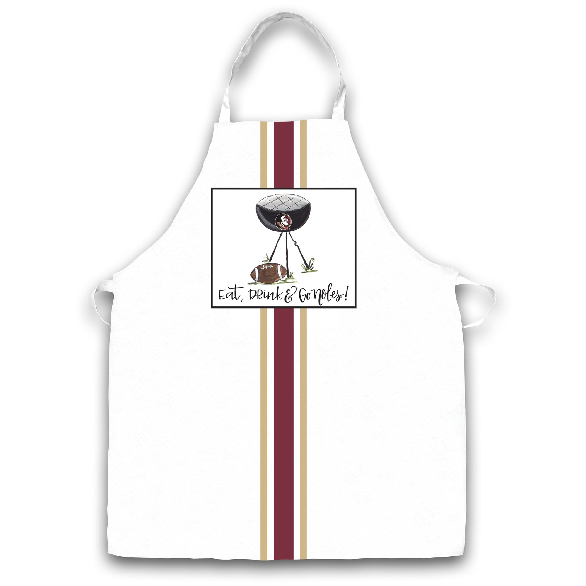 Florida State Seminoles Eat Drink & Go Team Apron