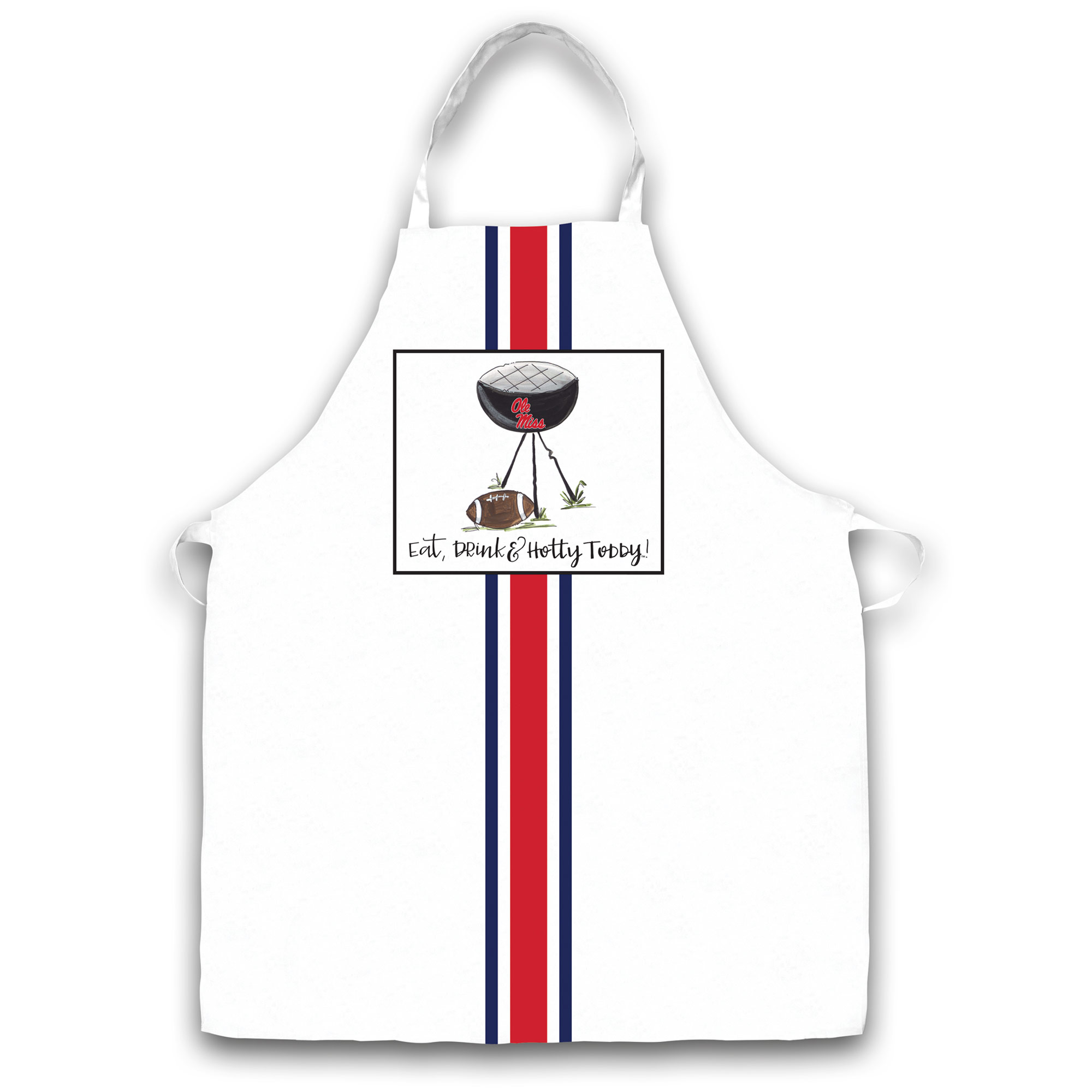 Ole Miss Rebels Eat Drink & Go Team Apron