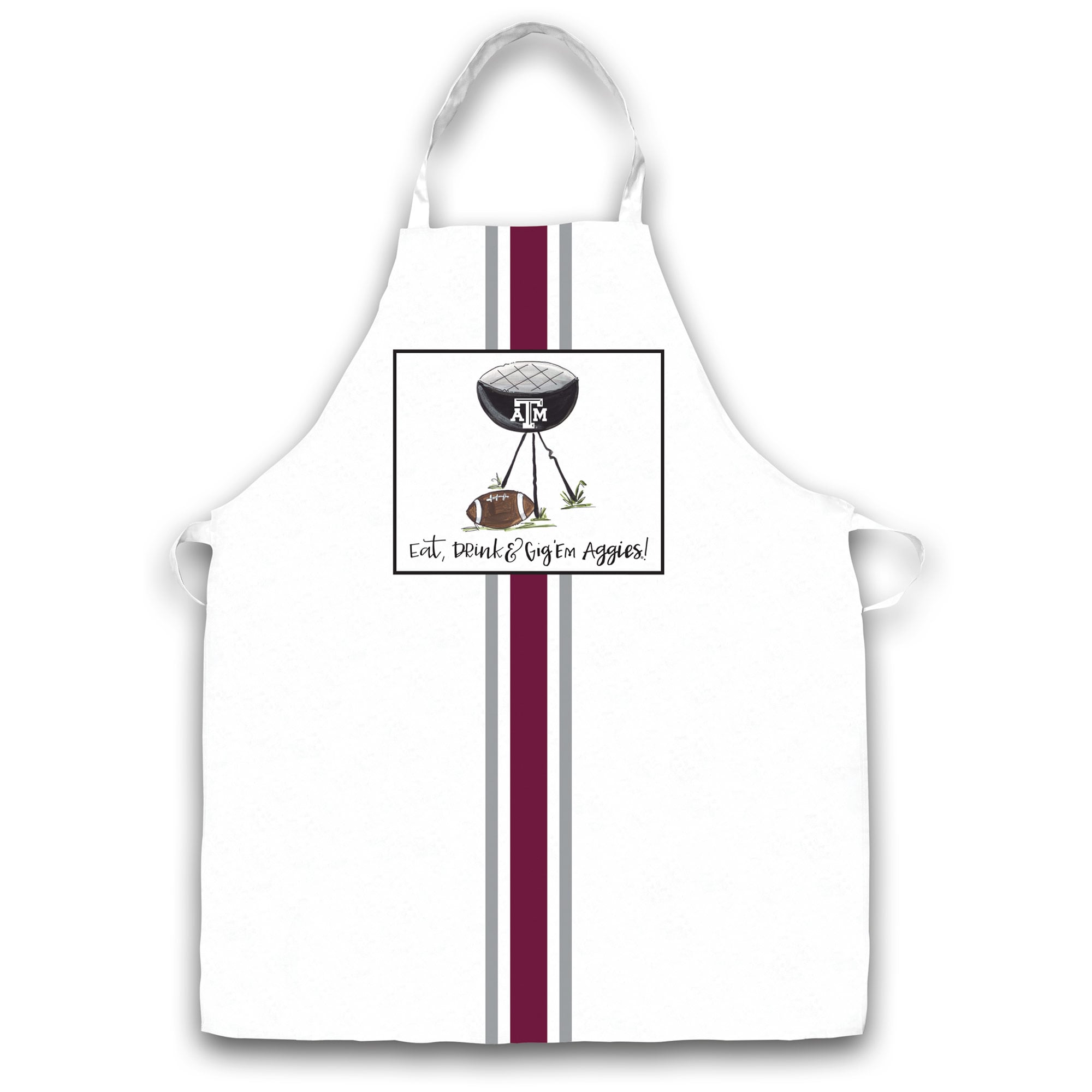 Texas A&M Aggies Eat Drink & Go Team Apron