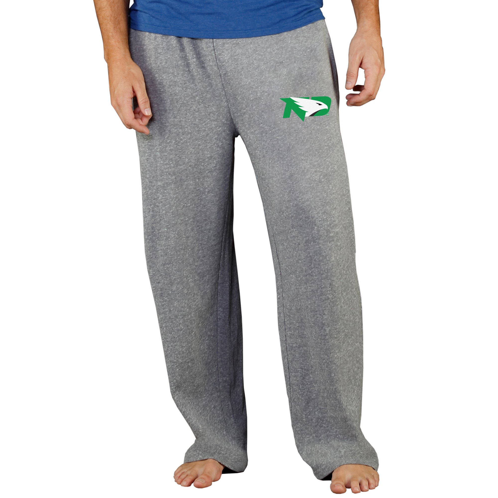 Men's Concepts Sport Gray North Dakota Mainstream Terry Pants