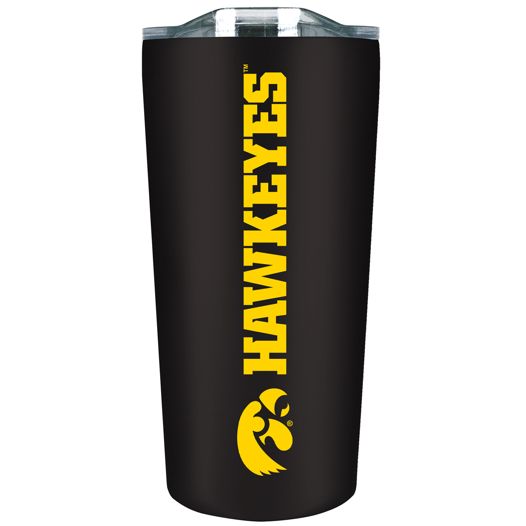 Iowa Hawkeyes 18oz. Stainless Soft Touch Tumbler