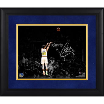 Stephen Curry Golden State Warriors Facsimile Signature Framed 11" x 14" Spotlight Photograph