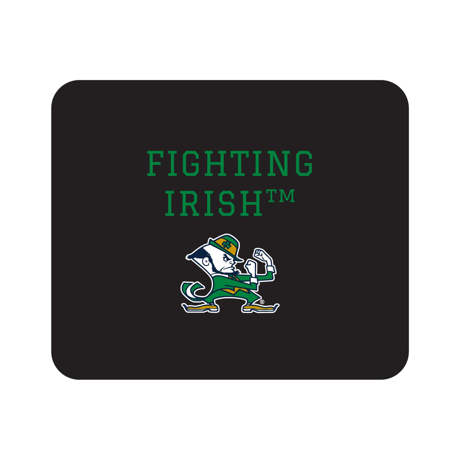 Notre Dame Fighting Irish Team Spirit Mouse Pad