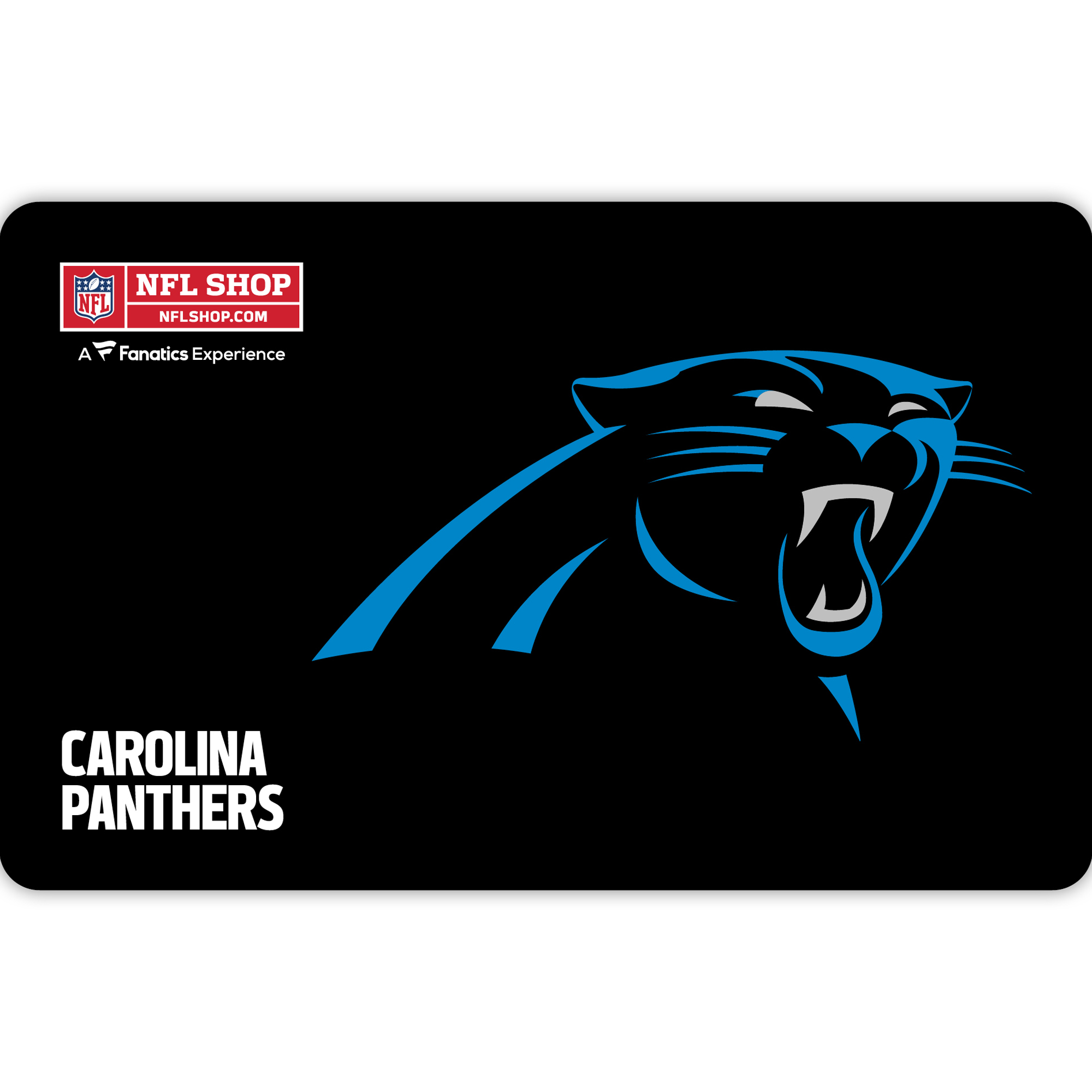 Carolina Panthers NFL Shop eGift Card ($10 - $500)