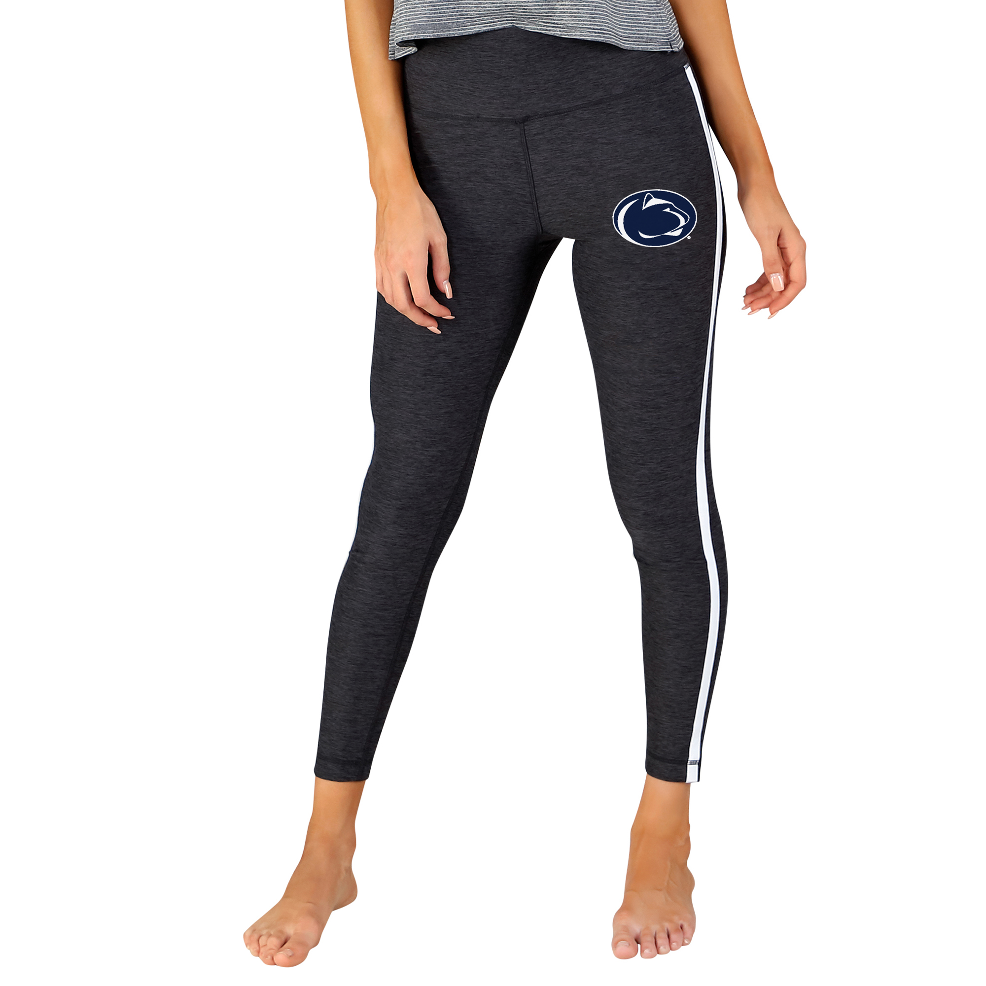 Women’s Concepts Sport Charcoal/White Penn State Nittany Lions Centerline Knit Leggings Women’s Concepts Sport Charcoal/White Penn State Nittany Lions Centerline Knit Leggings