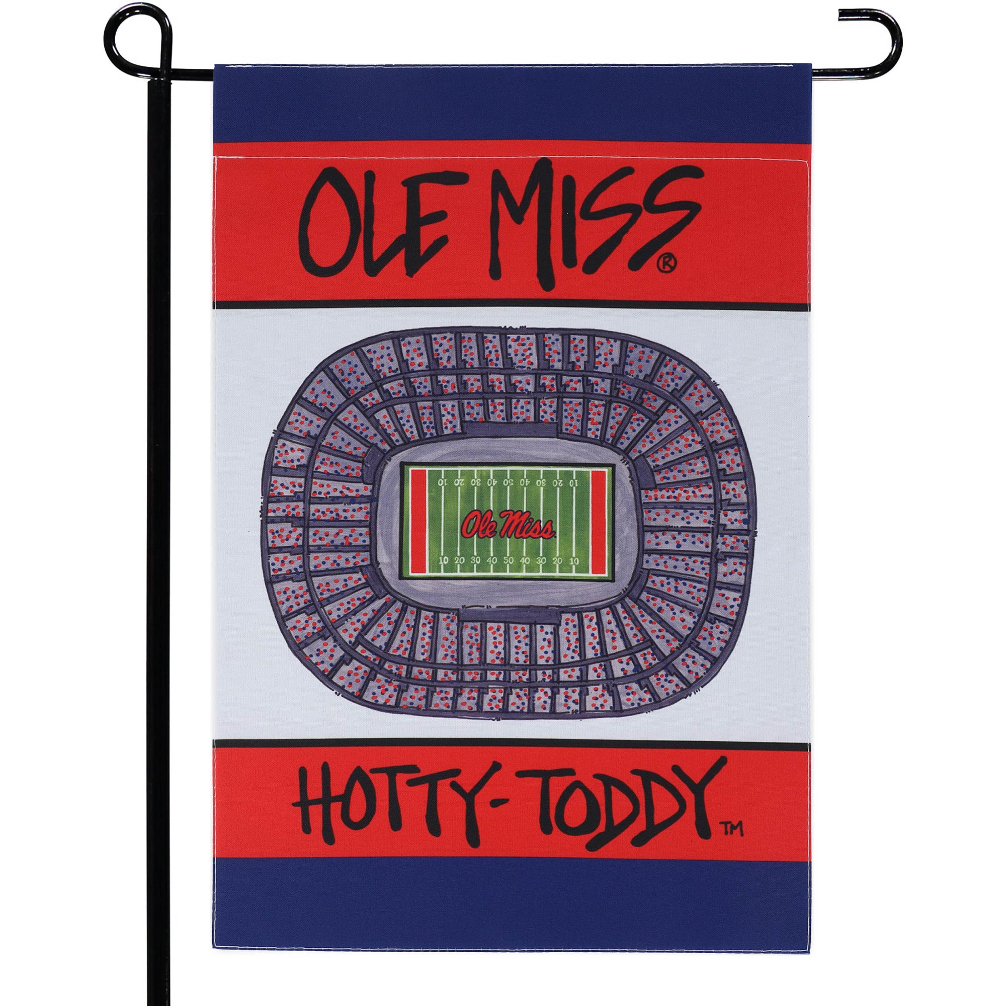 Ole Miss Rebels 12'' x 18'' Stadium Vertical Banner