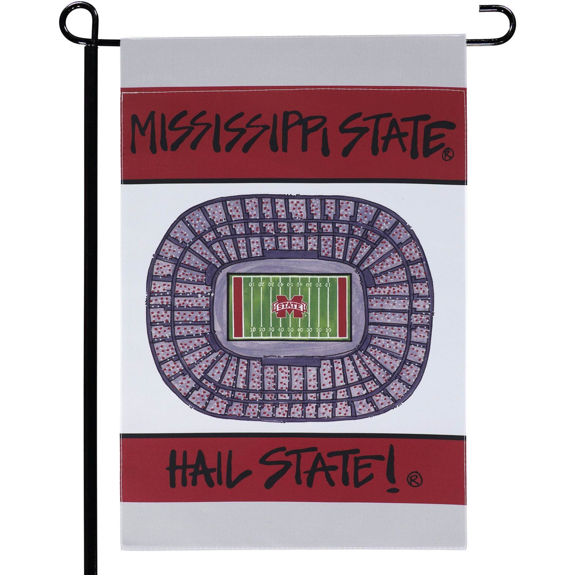 Mississippi State Bulldogs 12'' x 18'' Stadium Vertical Banner