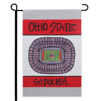 Ohio State Buckeyes 12'' x 18'' Stadium Vertical Banner