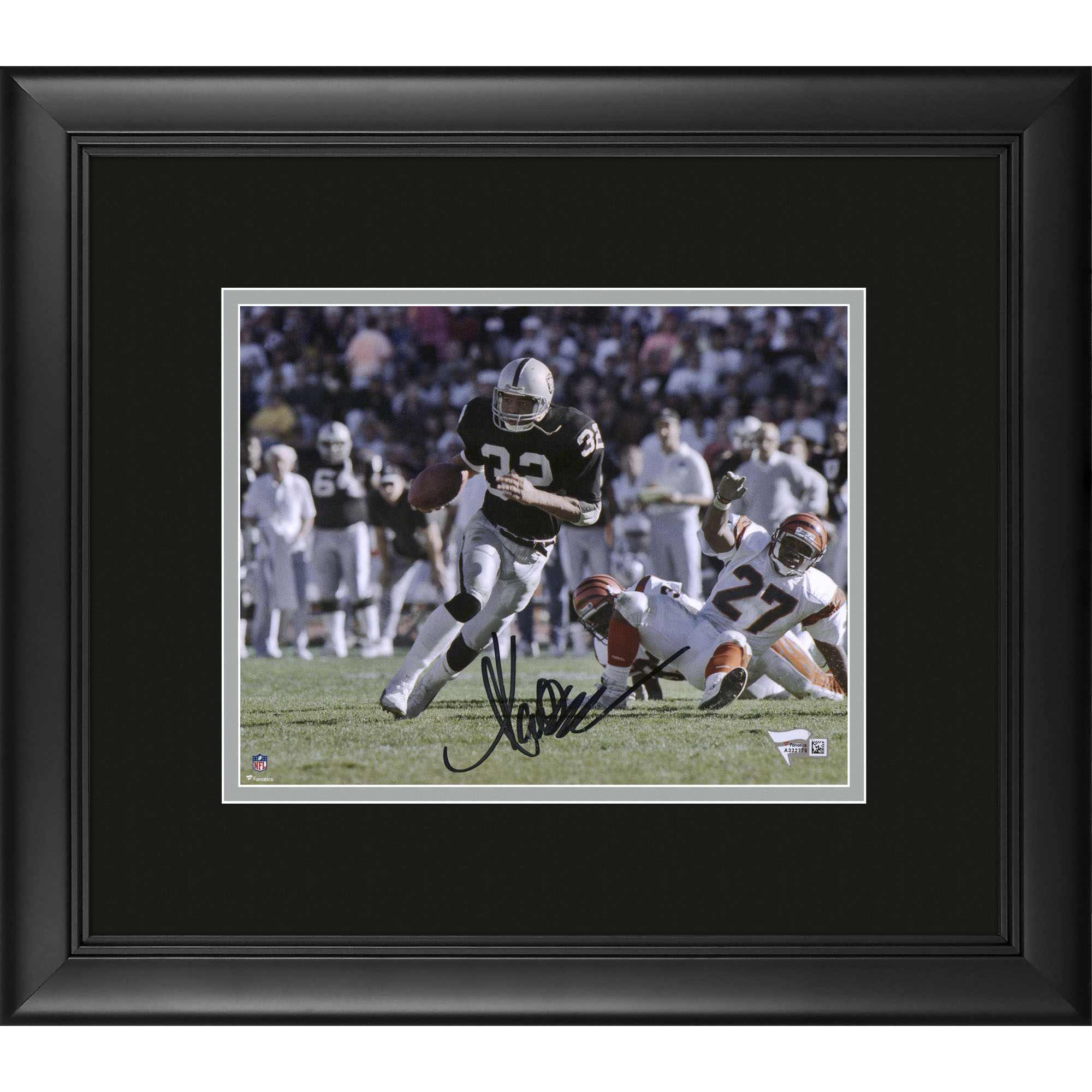 Marcus Allen Las Vegas Raiders Framed Autographed 8″ x 10″ vs. Cincinnati Bengals Photograph Marcus Allen Las Vegas Raiders Framed Autographed 8″ x 10″ vs. Cincinnati Bengals Photograph