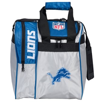 Detroit Lions Single Bowling Ball Tote Bag with Shoe Compartment