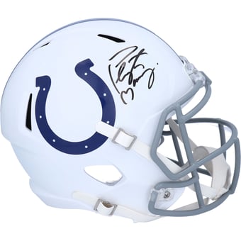Peyton Manning Indianapolis Colts Autographed Riddell 2020 Speed Replica Helmet