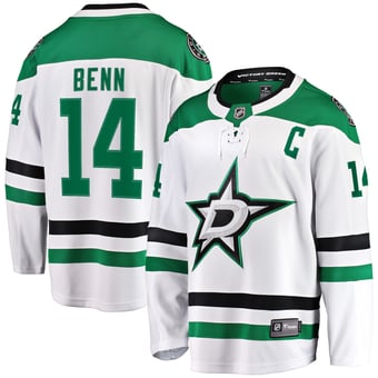 Men's Fanatics Jamie Benn White Dallas Stars  Breakaway Jersey