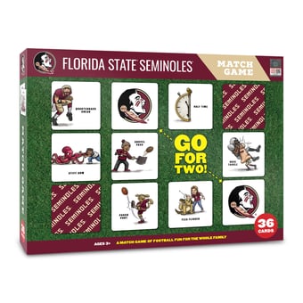Fanpoint Florida State Seminoles Licensed Memory Match Game