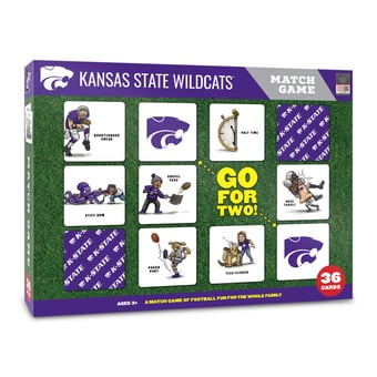 Fanpoint Kansas State Wildcats Licensed Memory Match Game