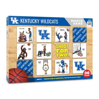Fanpoint Kentucky Wildcats Licensed Memory Match Game