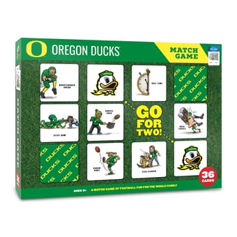 Fanpoint Oregon Ducks Licensed Memory Match Game