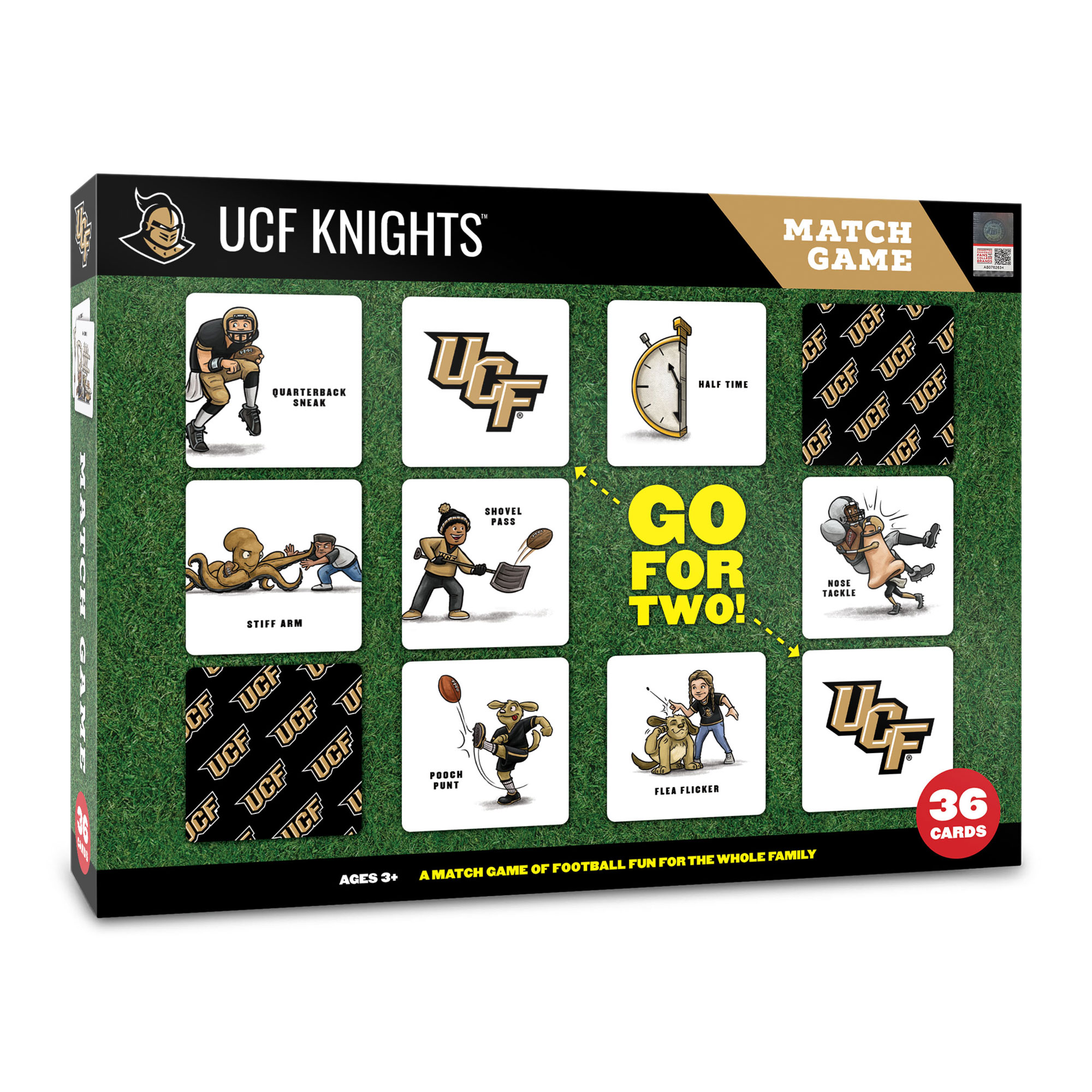 UCF Knights Licensed Memory Match Game
