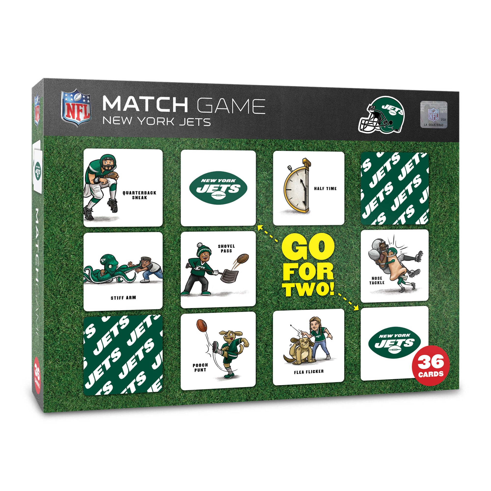 IDNA New York Jets Licensed Memory Match Game IDNA New York Jets Licensed Memory Match Game