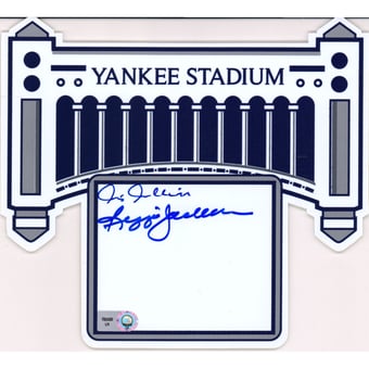 Reggie Jackson & Chris Chambliss New York Yankees Autographed Facade Name Plate