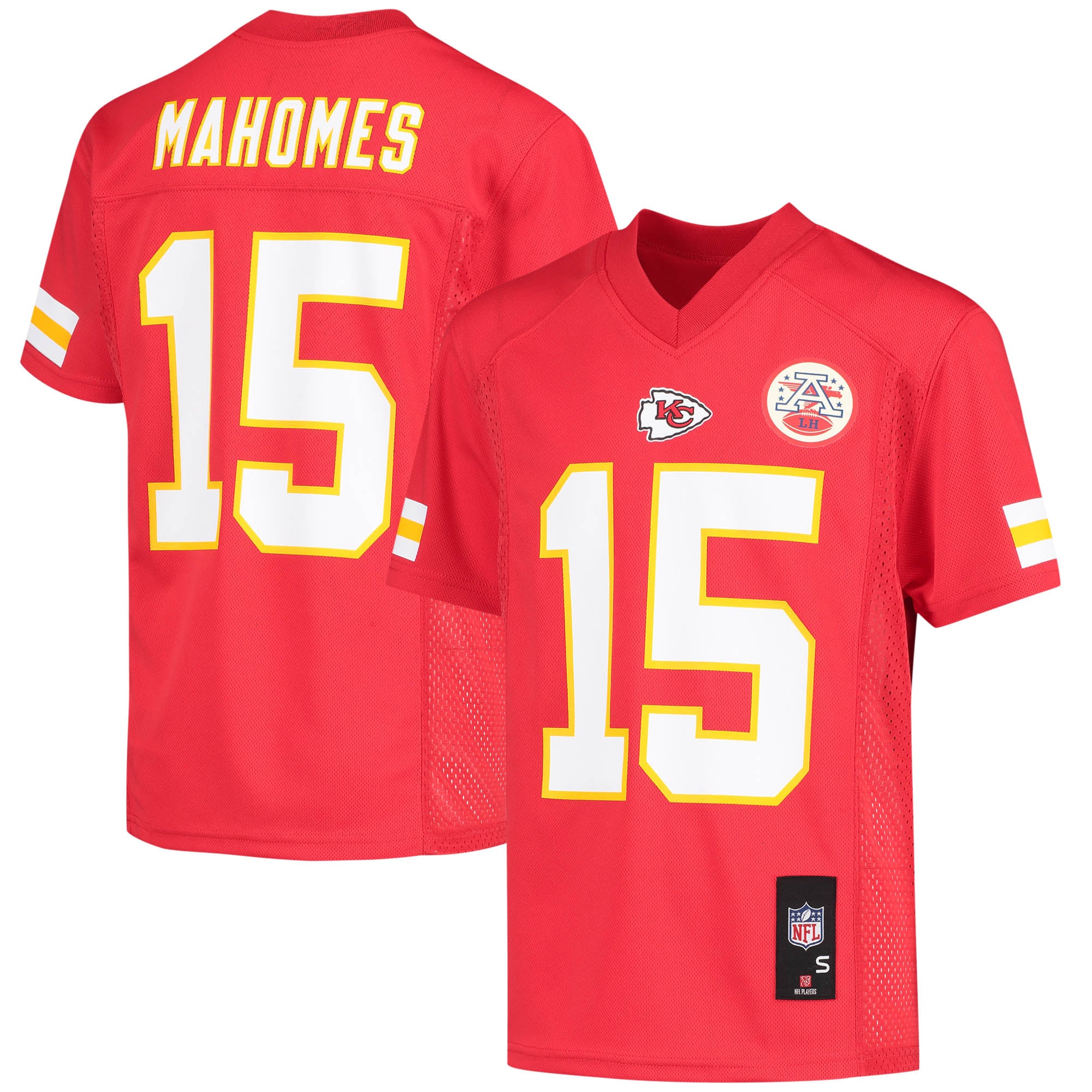 Youth Patrick Mahomes Red Kansas City Chiefs Replica Jersey