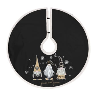 New Orleans Saints Gnome Tree Skirt