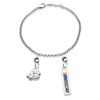 Women's Erik Jones NASCAR 9.5" Charm Anklet