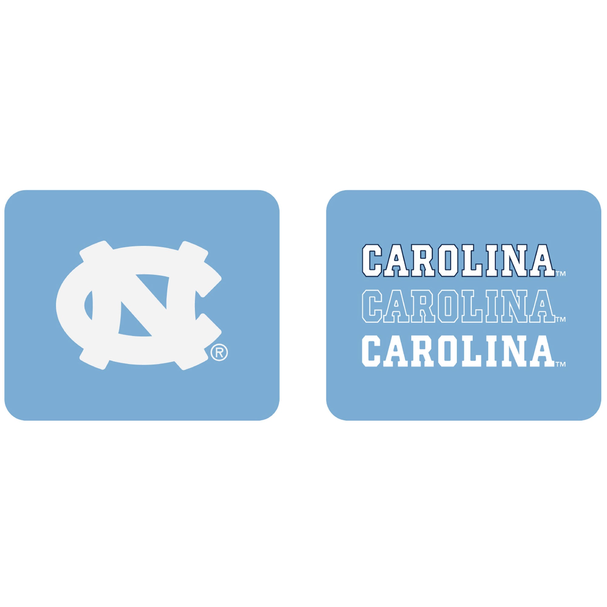 North Carolina Tar Heels Classic Mousepad 2-Pack