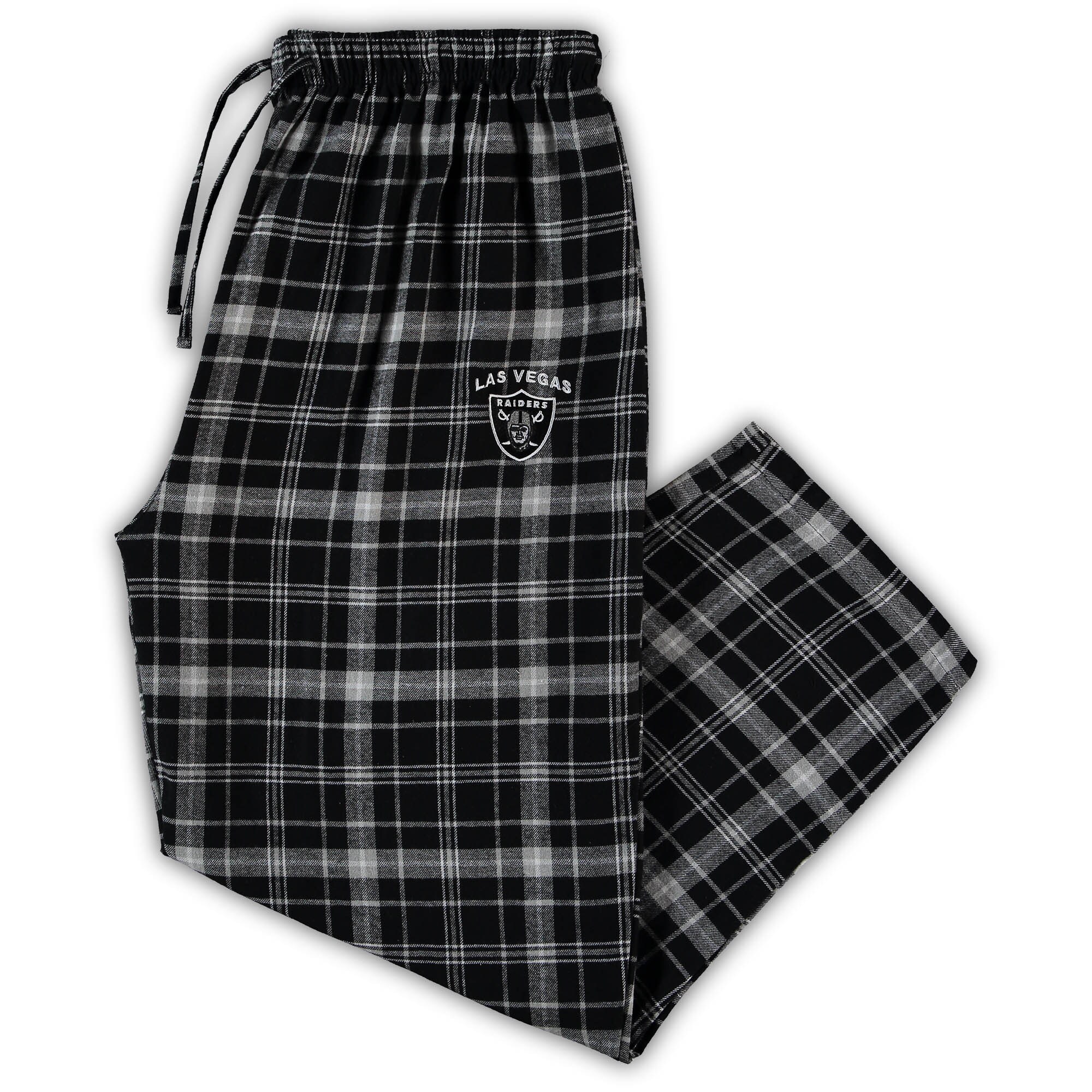 Men's Concepts Sport Gray/Black Las Vegas Raiders Big & Tall Ultimate Sleep Pant