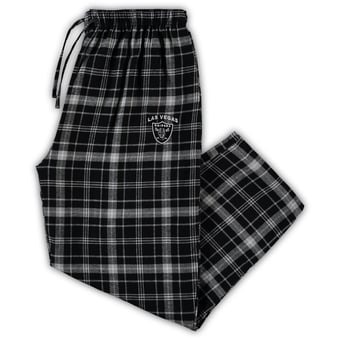 Men's Concepts Sport Gray/Black Las Vegas Raiders Big & Tall Ultimate Sleep Pant