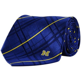 Michigan Wolverines Royal Blue Oxford Woven Tie