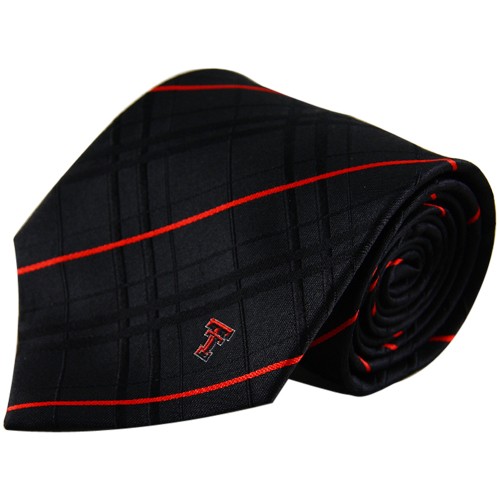 Texas Tech Red Raiders Black Oxford Woven Tie