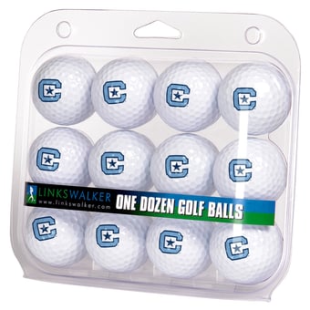 Citadel Bulldogs 12-Pack Golf Ball Set