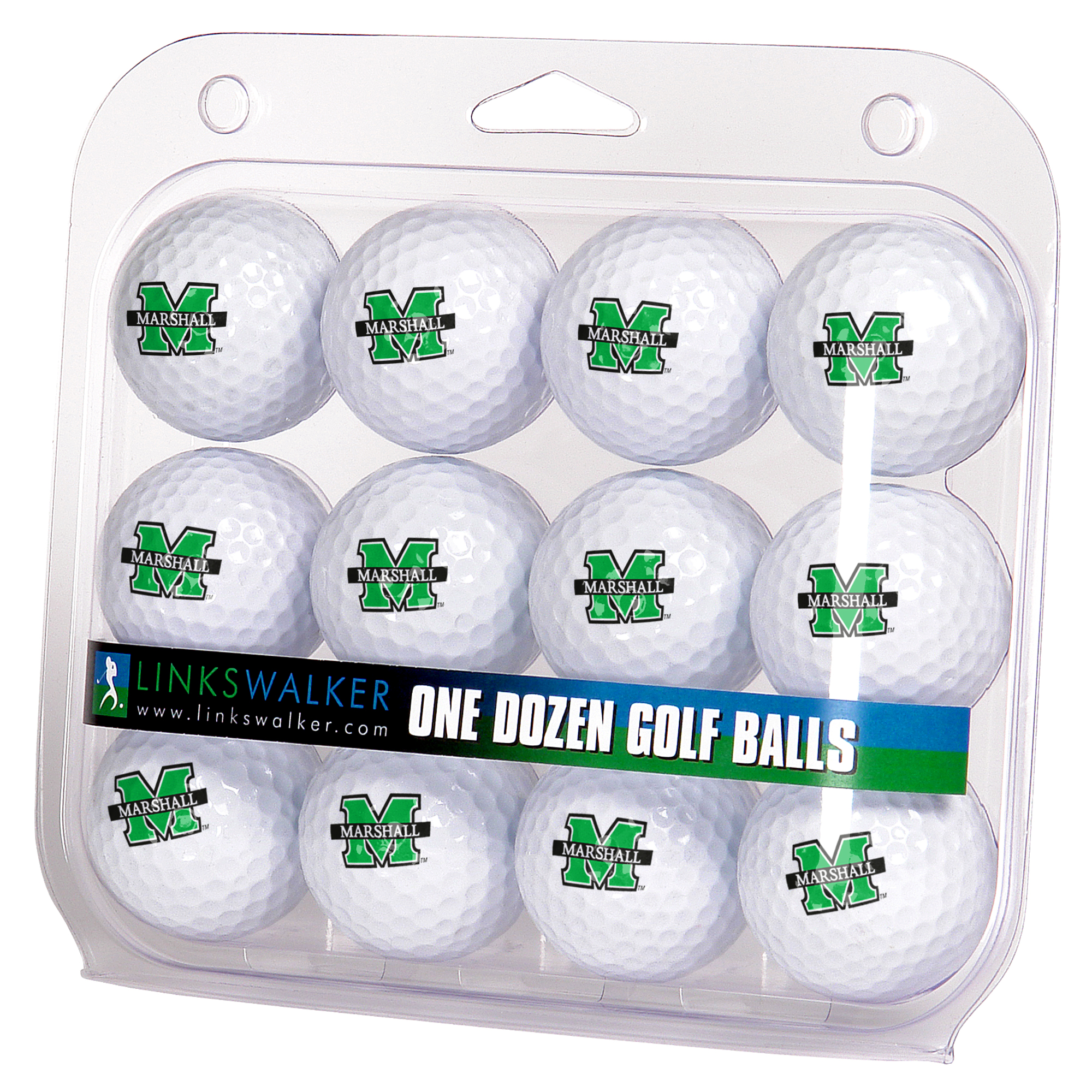 Marshall Thundering Herd 12-Pack Golf Ball Set
