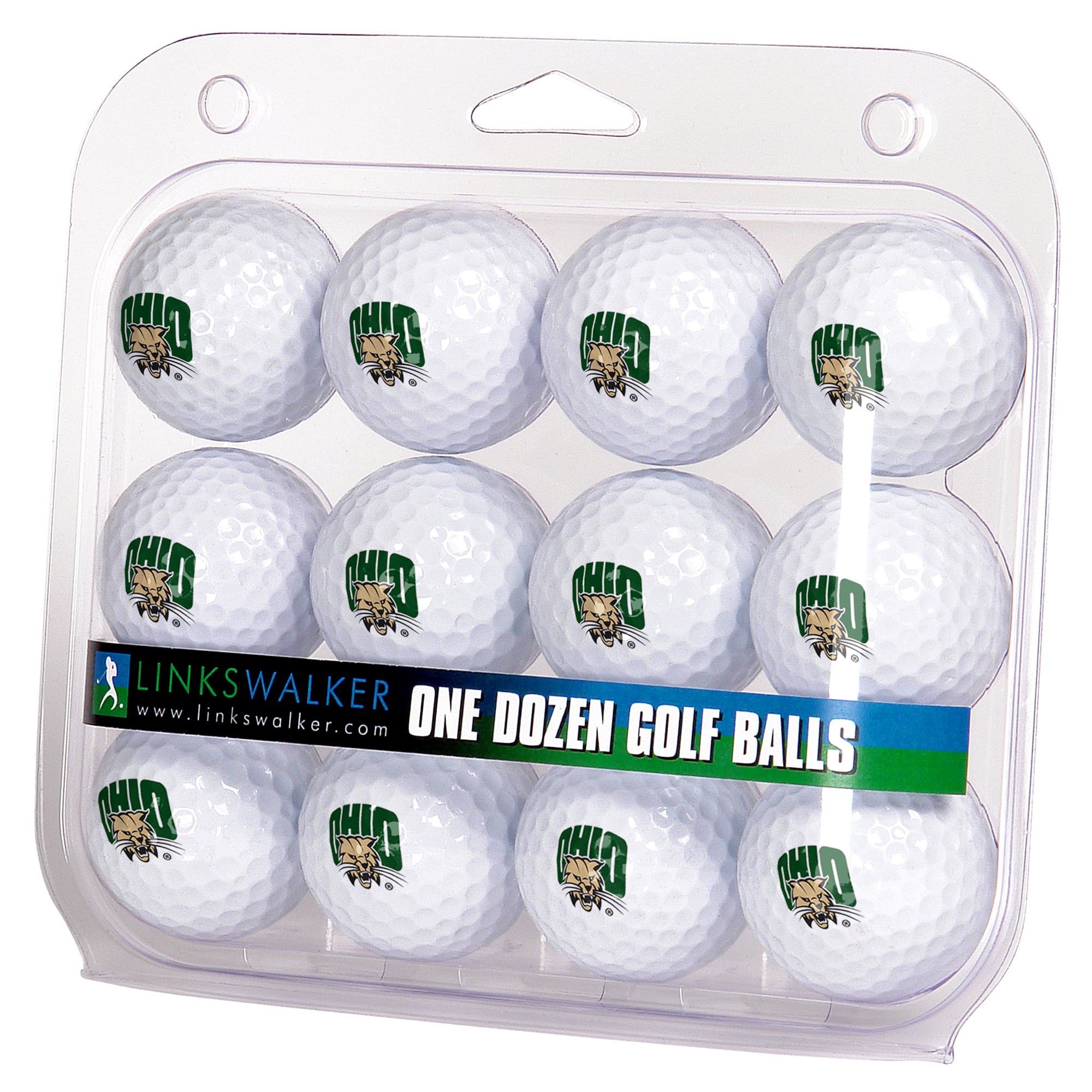 Ohio Bobcats 12-Pack Golf Ball Set