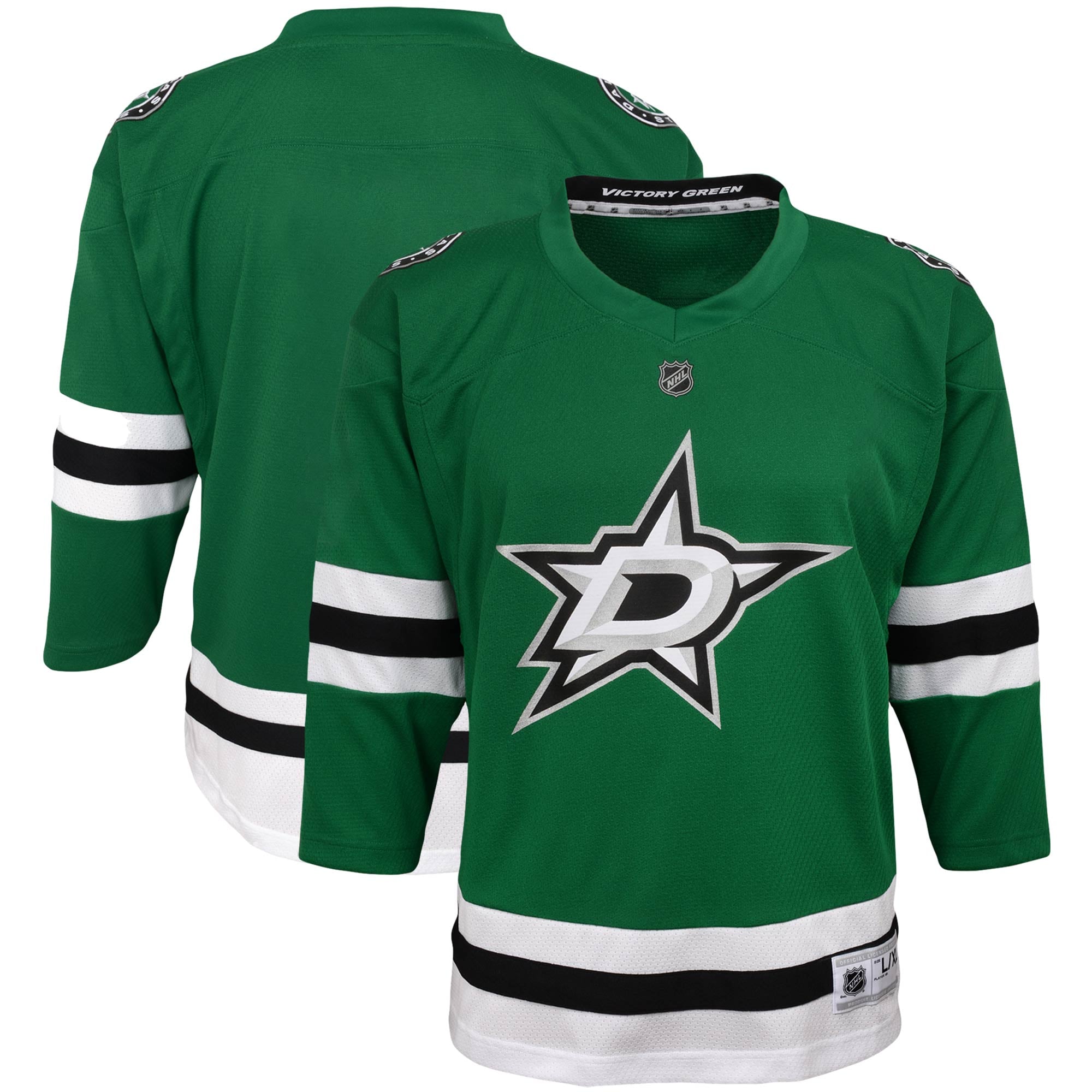 Youth Green Dallas Stars Home - Replica Jersey