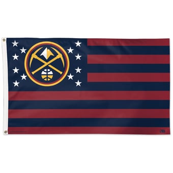 WinCraft Denver Nuggets 3' x 5' Stars & Stripes One-Sided Flag