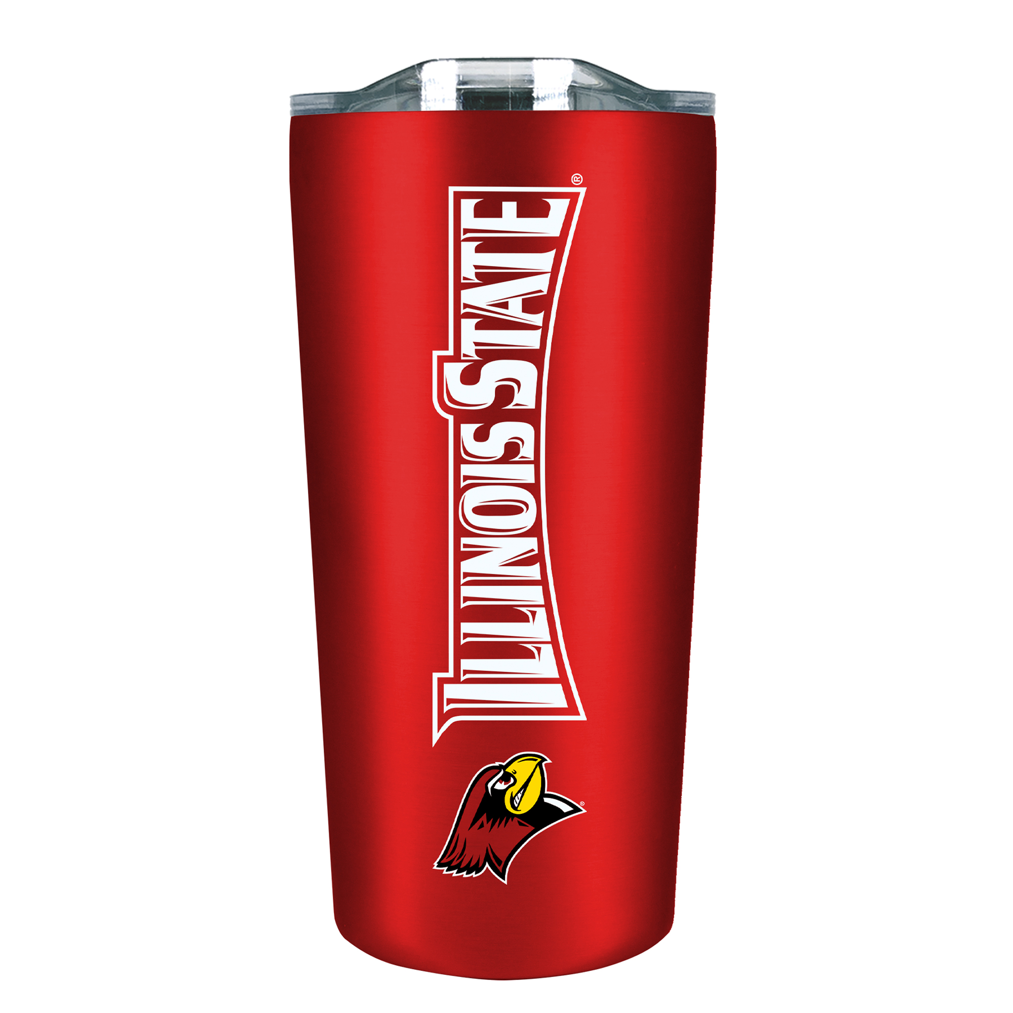 Illinois State Redbirds 18oz. Stainless Steel Soft Touch Tumbler