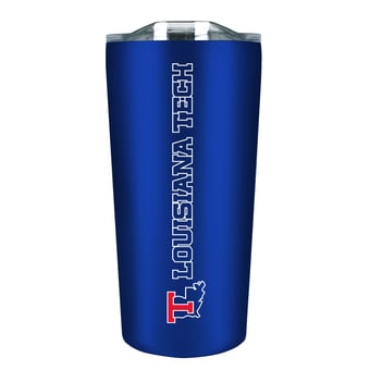 Louisiana Tech Bulldogs 18oz. Stainless Steel Soft Touch Tumbler