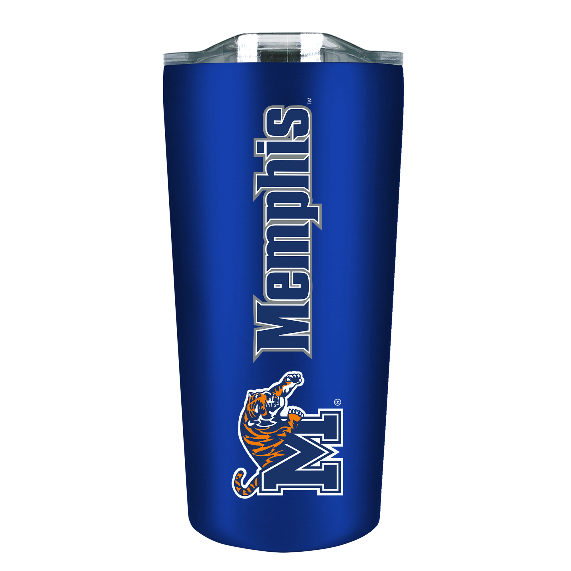 Memphis Tigers 18oz. Stainless Steel Soft Touch Tumbler
