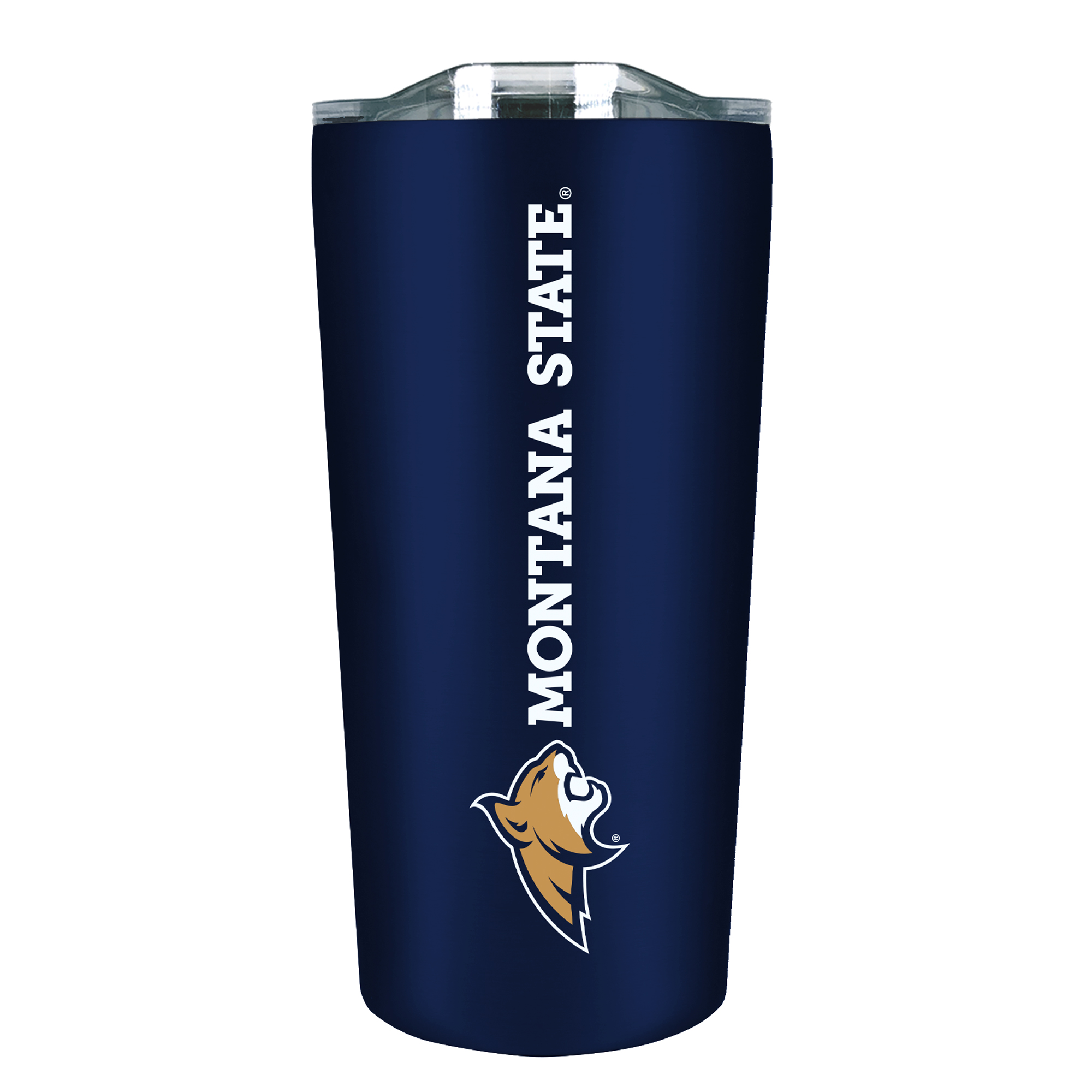 Montana State Bobcats 18oz. Stainless Steel Soft Touch Tumbler Montana State Bobcats 18oz. Stainless Steel Soft Touch Tumbler