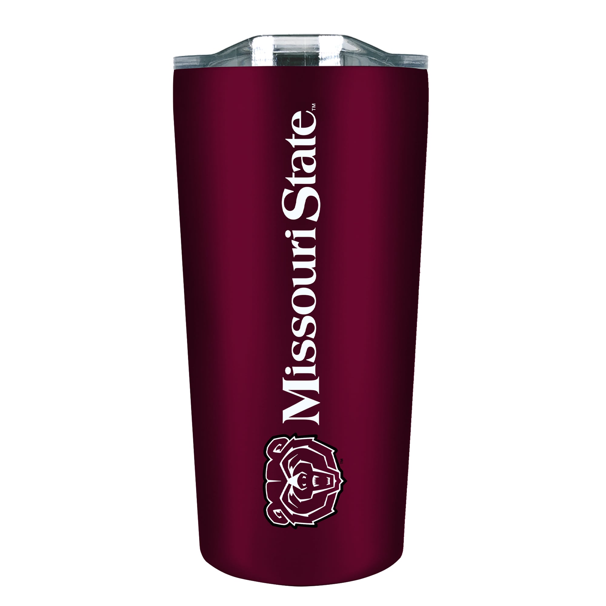 Missouri State University Bears 18oz. Stainless Steel Soft Touch Tumbler