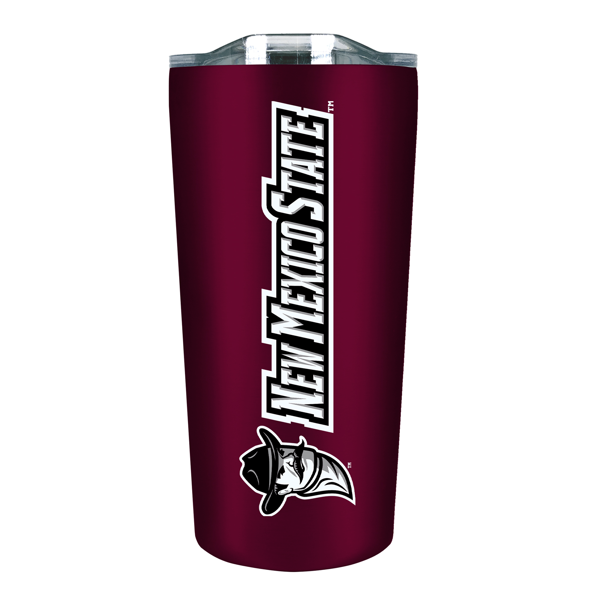 New Mexico State Aggies 18oz. Stainless Steel Soft Touch Tumbler