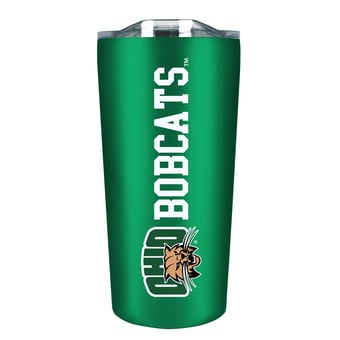 Ohio Bobcats 18oz. Stainless Steel Soft Touch Tumbler