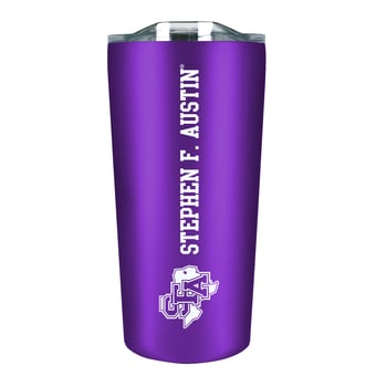 Stephen F Austin Lumberjacks 18oz. Stainless Steel Soft Touch Tumbler