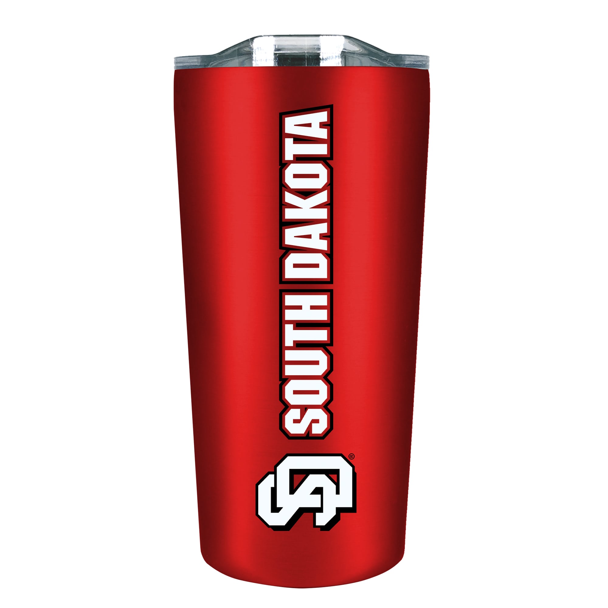 South Dakota Coyotes 18oz. Stainless Steel Soft Touch Tumbler
