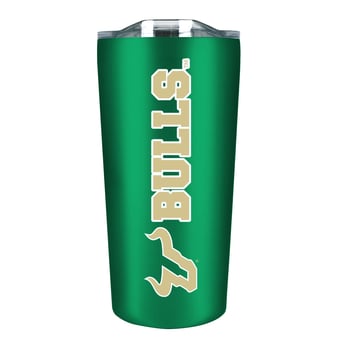 South Florida Bulls 18oz. Stainless Steel Soft Touch Tumbler