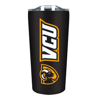 VCU Rams 18oz. Stainless Steel Soft Touch Tumbler
